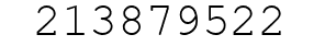 Number 213879522.