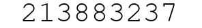 Number 213883237.