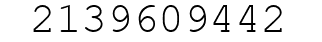 Number 2139609442.
