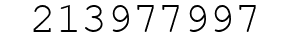 Number 213977997.
