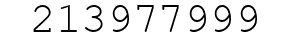 Number 213977999.