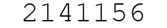 Number 2141156.