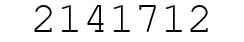 Number 2141712.