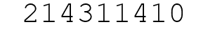 Number 214311410.