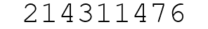 Number 214311476.