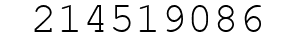 Number 214519086.