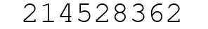 Number 214528362.