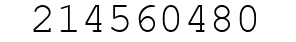 Number 214560480.