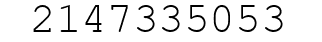 Number 2147335053.