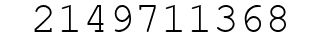 Number 2149711368.