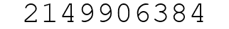 Number 2149906384.