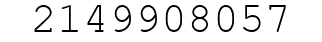 Number 2149908057.