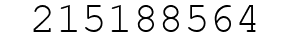 Number 215188564.