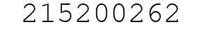 Number 215200262.