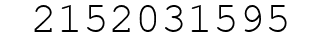 Number 2152031595.