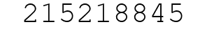 Number 215218845.