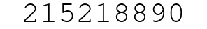 Number 215218890.