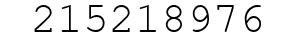 Number 215218976.