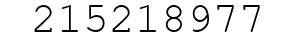 Number 215218977.
