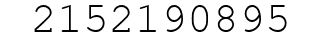Number 2152190895.