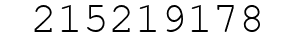 Number 215219178.