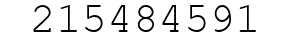 Number 215484591.