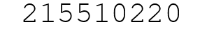 Number 215510220.