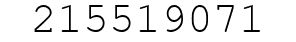 Number 215519071.