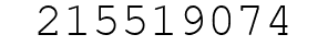 Number 215519074.
