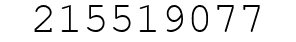 Number 215519077.