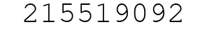 Number 215519092.
