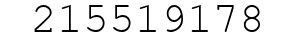 Number 215519178.