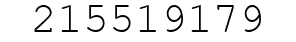 Number 215519179.