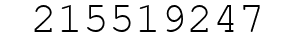 Number 215519247.