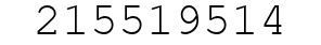Number 215519514.