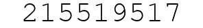 Number 215519517.