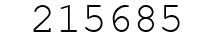 Number 215685.