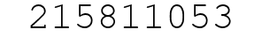 Number 215811053.