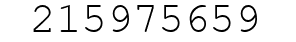 Number 215975659.