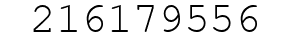 Number 216179556.