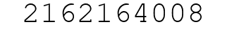 Number 2162164008.
