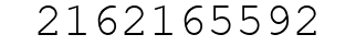 Number 2162165592.