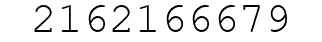 Number 2162166679.