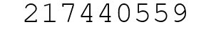 Number 217440559.