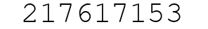 Number 217617153.