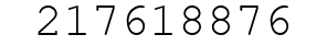 Number 217618876.