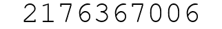 Number 2176367006.