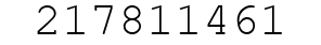 Number 217811461.