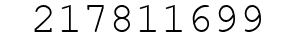 Number 217811699.