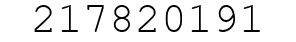 Number 217820191.